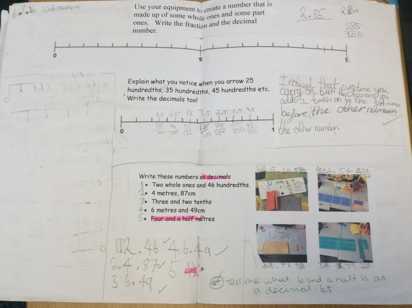 Image of Mighty maths Work