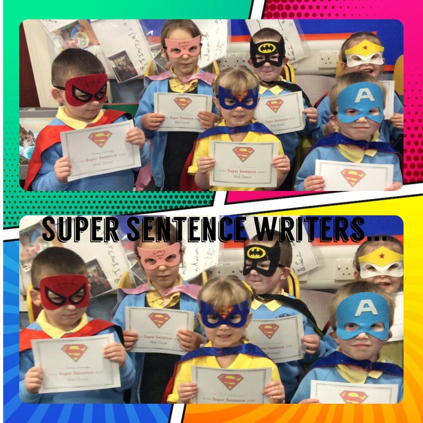 Image of Introducing our Super Sentence Writers...